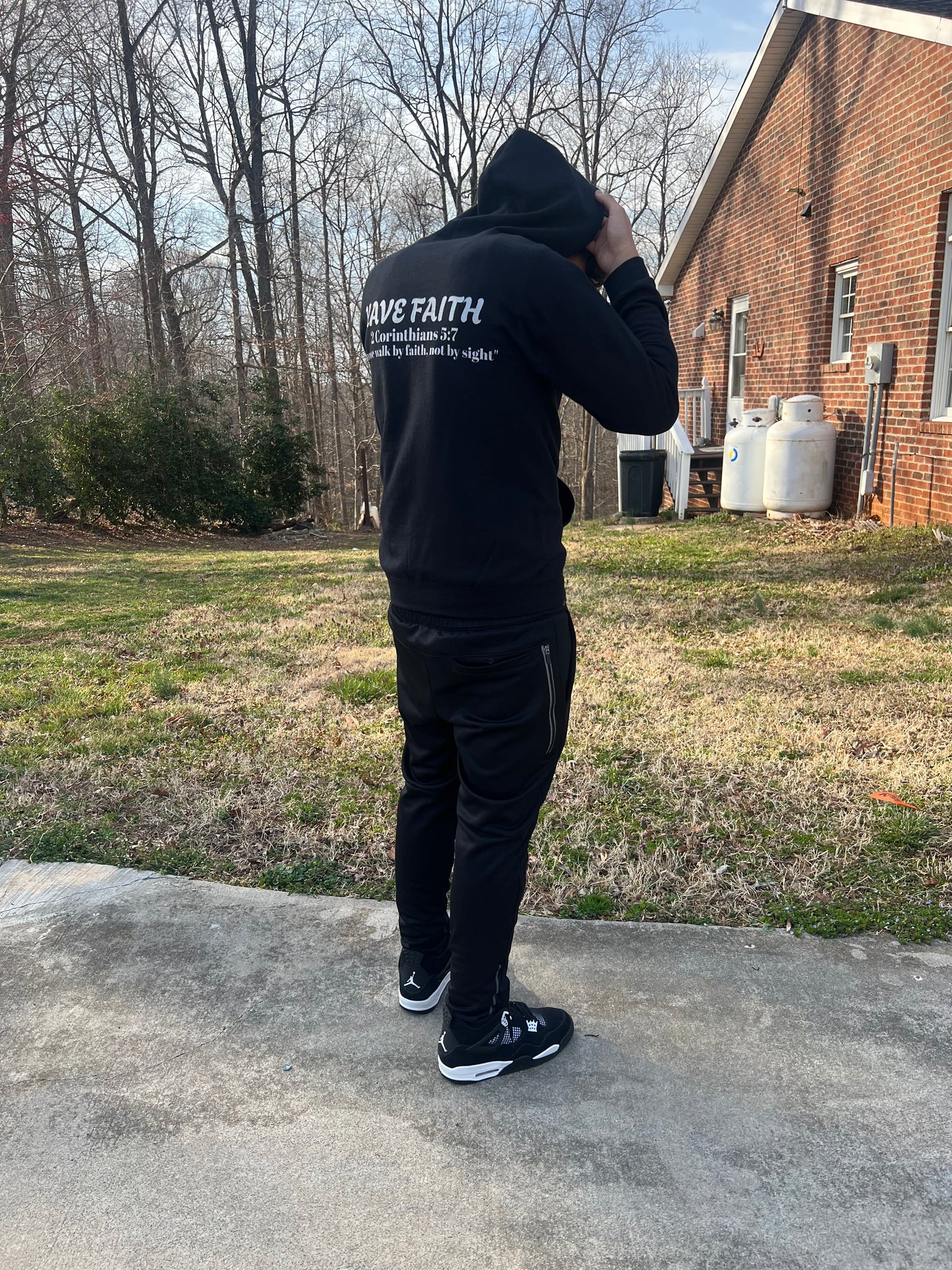 HAVE FAITH CROSS Full Zip Hoodie